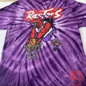 Mitchell & Ness Tie-Dyed Toronto Raptors Finals T-Shirt